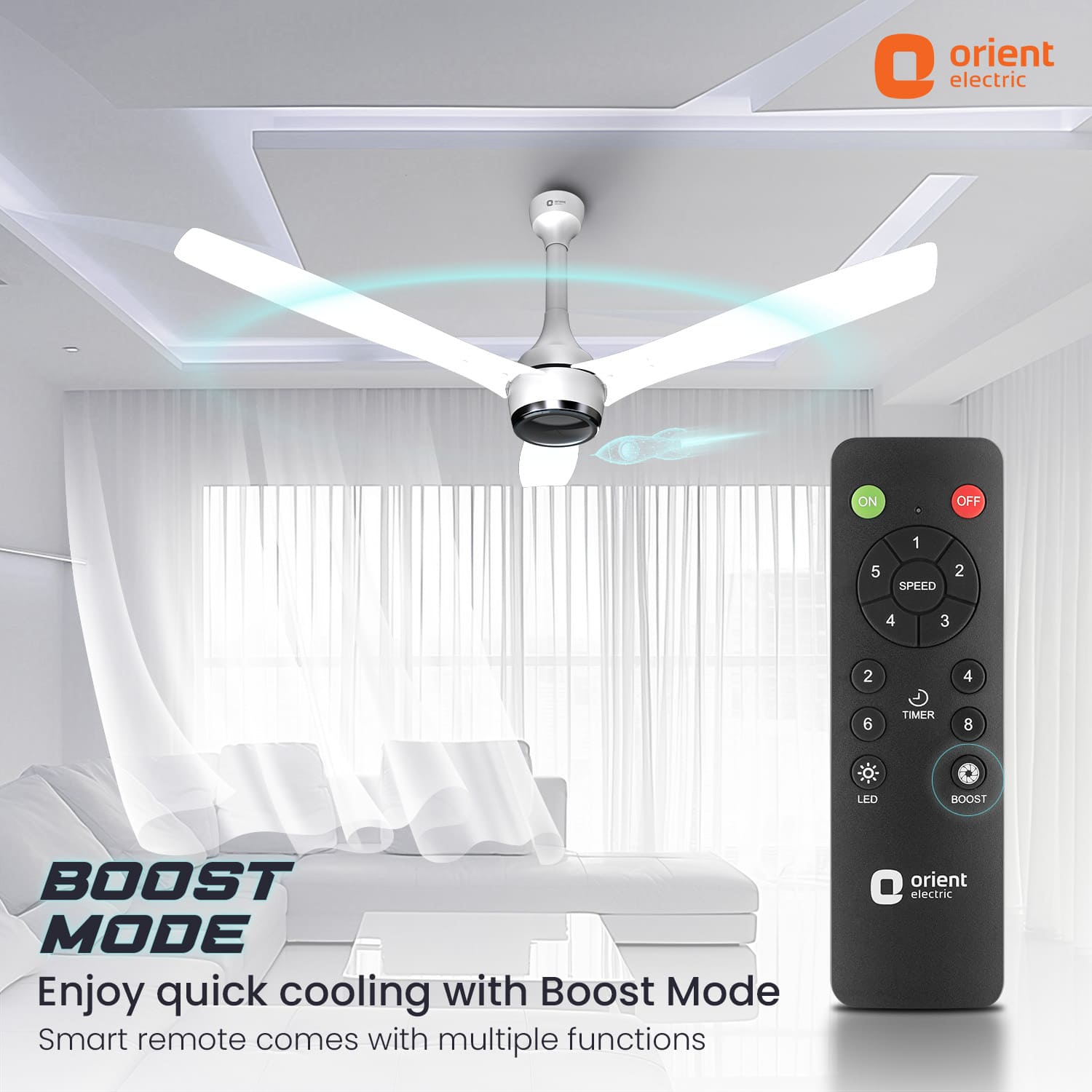 Aeon Antidust BLDC Ceiling Fan |  5-YEAR WARRANTY