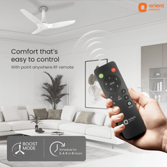 Aeroquiet Neu BLDC Pro Ceiling Fan | Whisper Quiet | Remote Controlled