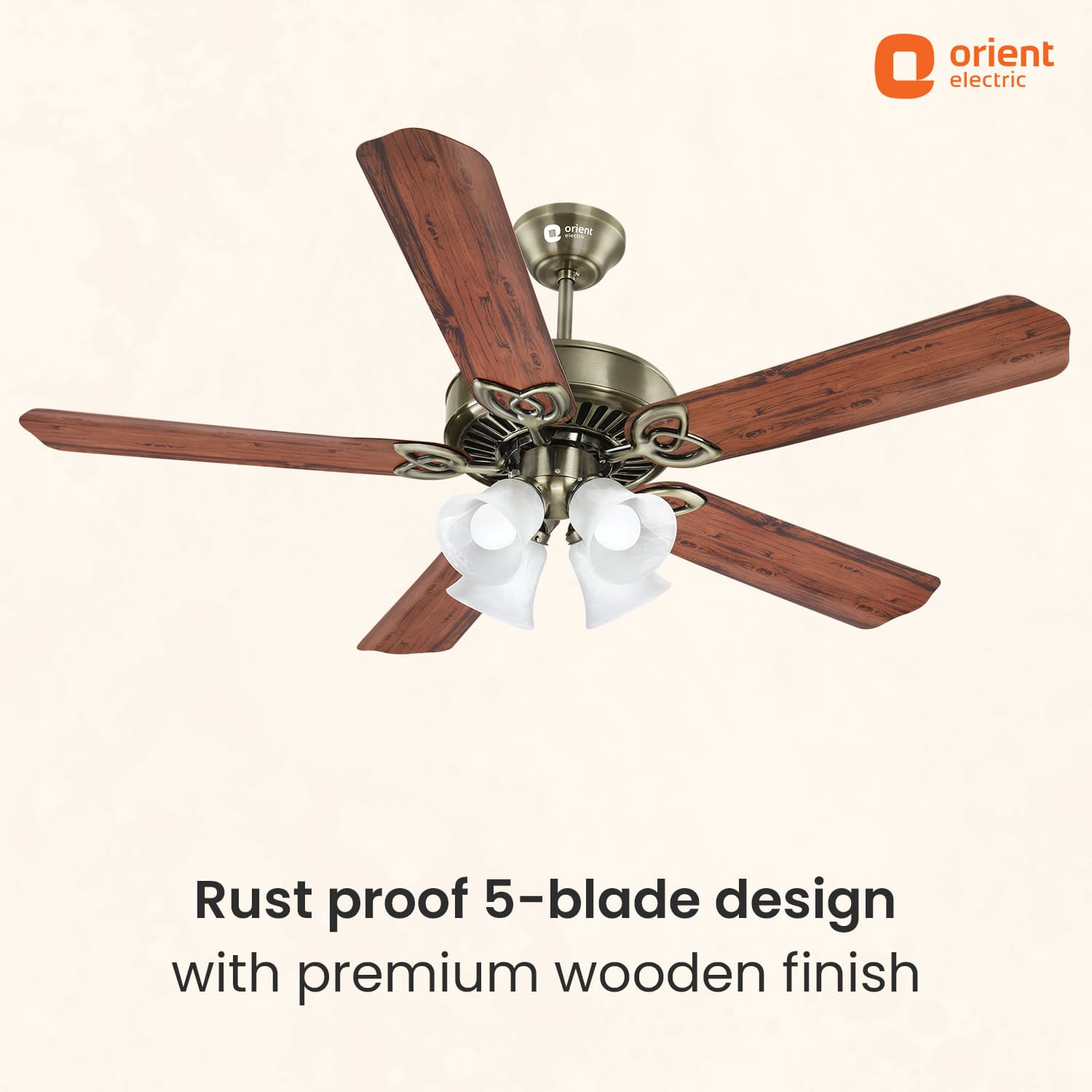 Subaris Underlight Premium Ceiling Fan with Remote | 2-year Warranty