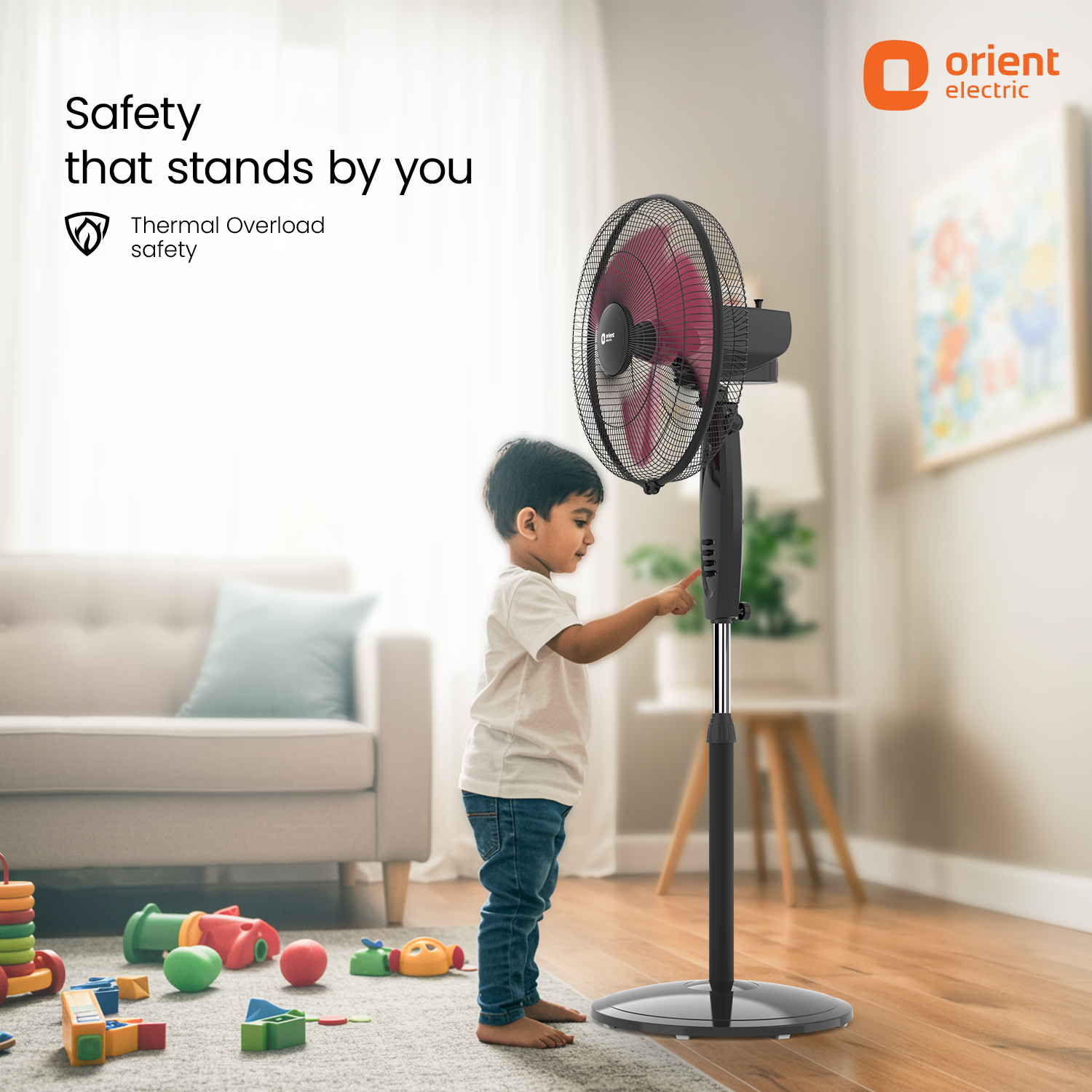 400MM Stand 37 Neo High Speed Pedestal Fan