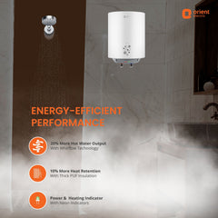 Ecoswift Pro Water Heater (Geyser) | Rust Proof Water Heater for Home Bathroom | 5 Years Warranty