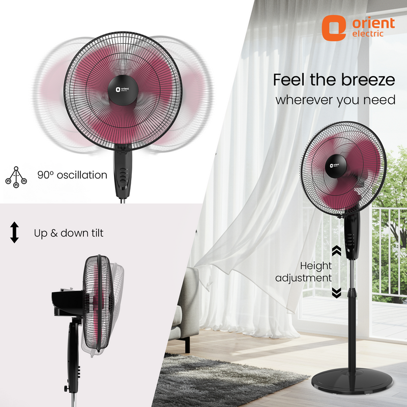 400MM Stand 37 Neo High Speed Pedestal Fan