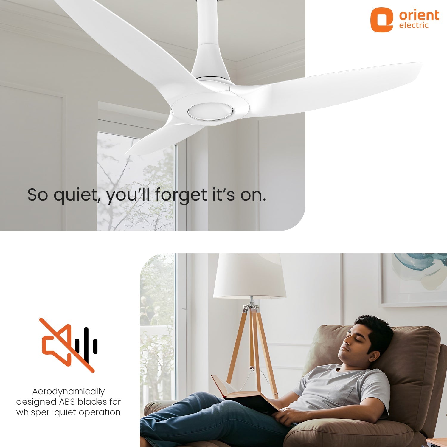 Aeroquiet Neu Noiseless Ceiling Fan