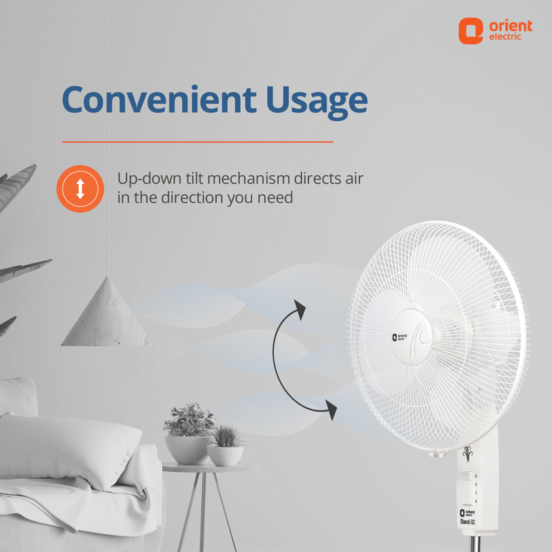 400MM Stand 32 Pedestal Fan