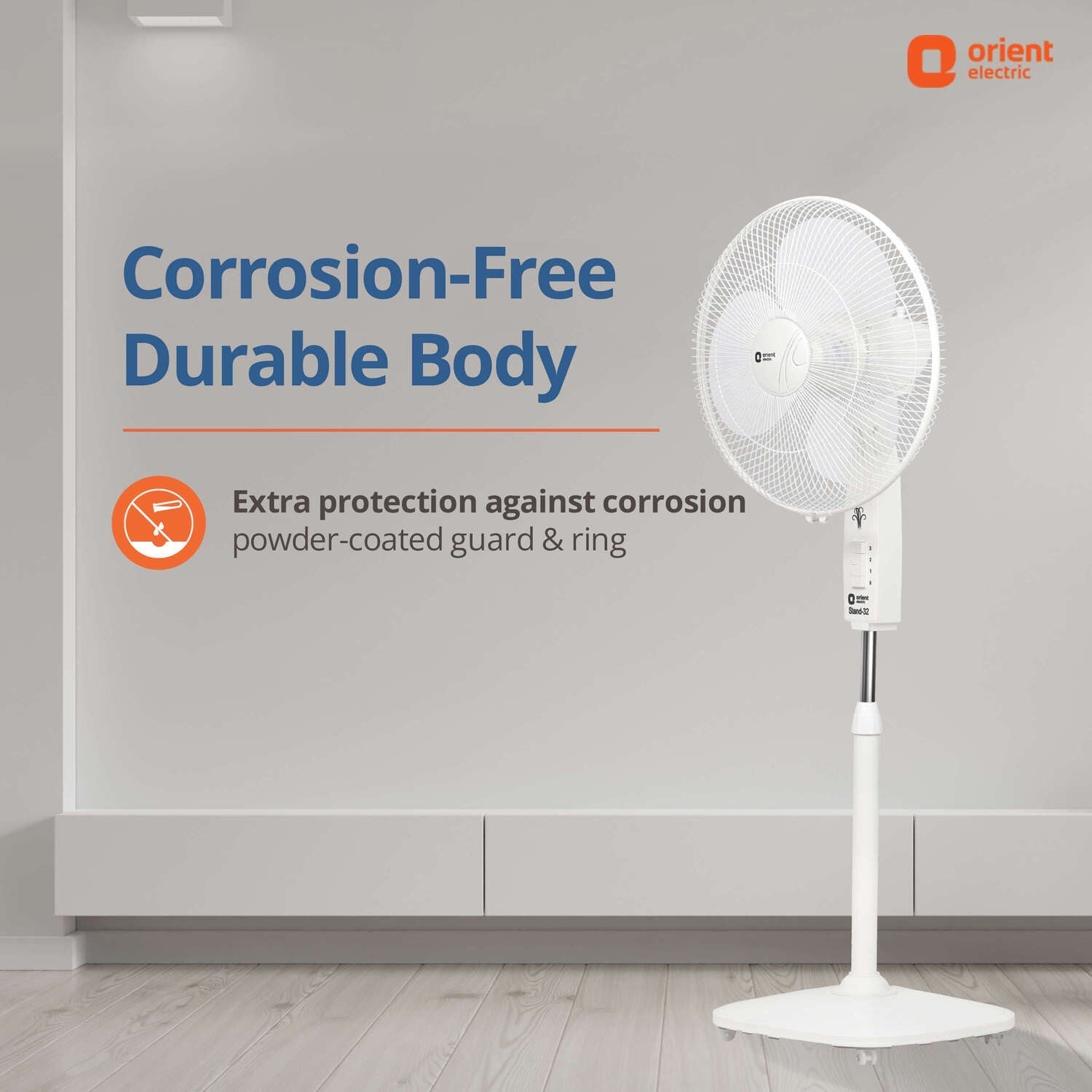400MM Stand 32 Pedestal Fan