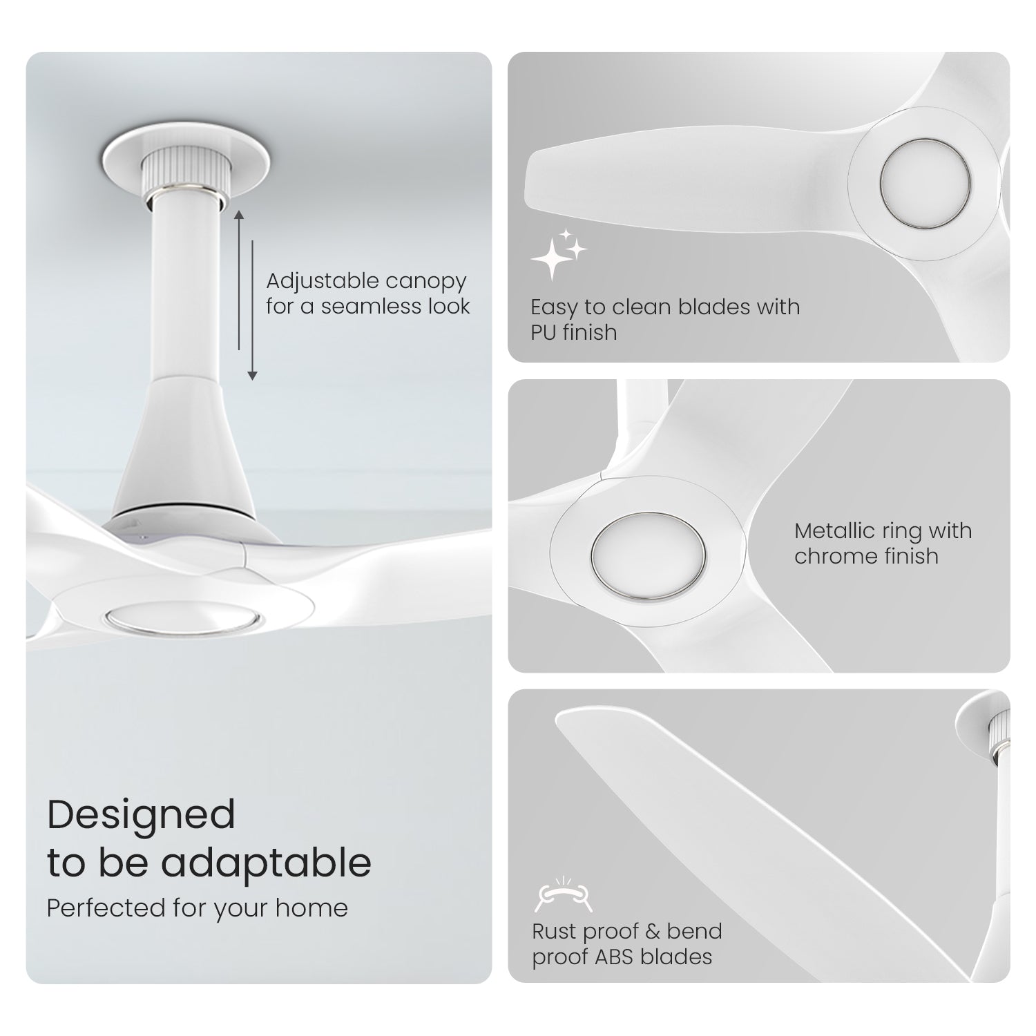 Aeroquiet Neu Noiseless Ceiling Fan