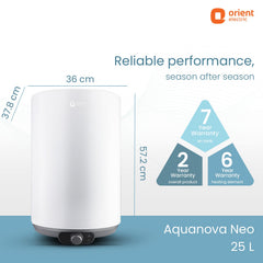 Aquanova Neo 5 Star Storage Water Heater (Geyser) | 2 Year Warranty