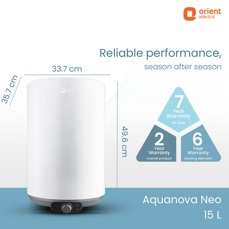 Aquanova Neo 5 Star Storage Water Heater (Geyser) | 2 Year Warranty