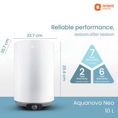 Aquanova Neo 5 Star Storage Water Heater (Geyser) | 2 Year Warranty
