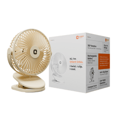 Orbis 5'' Personal Fan | 360 Degree Rotation | Chargeable Portable Fan