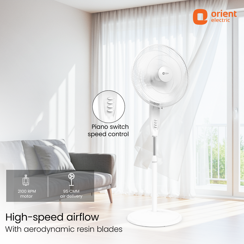 400MM Stand 37 Neo High Speed Pedestal Fan
