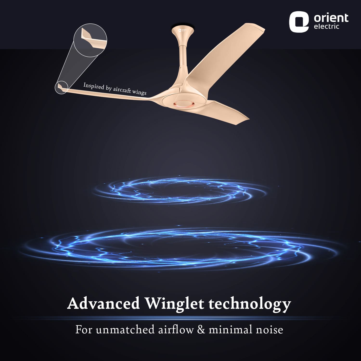 Aerostorm Premium Ceiling Fan | 2-year Warranty