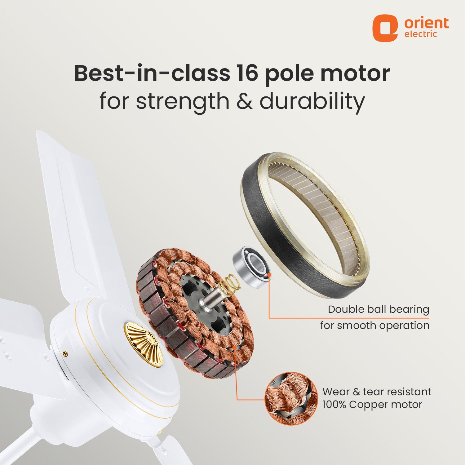 Summercool Ceiling Fan | 5-Year Warranty