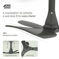 Aerosleek 5 Star Rated Premium BLDC Fan with Remote