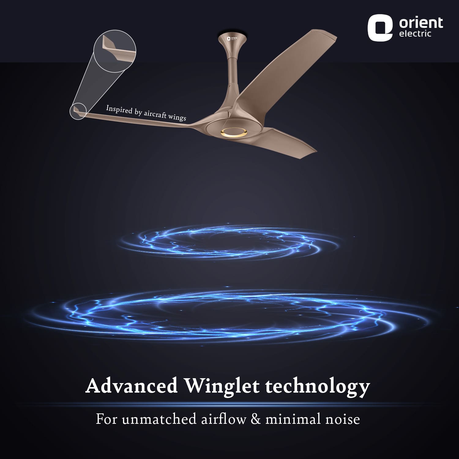 Aerostorm Premium Ceiling Fan | 2-year Warranty