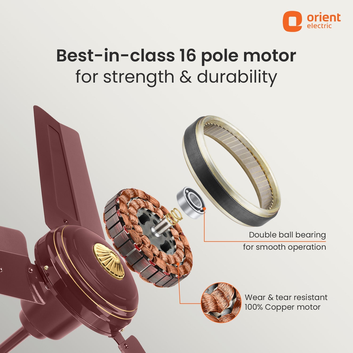 Summercool Ceiling Fan | 5-Year Warranty