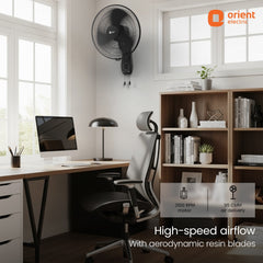 400MM Wall 47 3-in-1 High Speed Wall Fan | Ideal for Large Area |