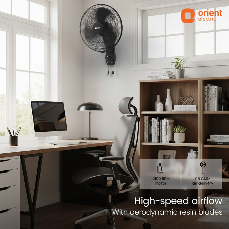 400MM Wall 47 3-in-1 High Speed Wall Fan | Ideal for Large Area |