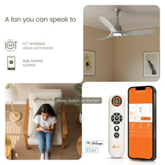 Aerosense Smart BLDC Ceiling Fan | 5 Year Warranty