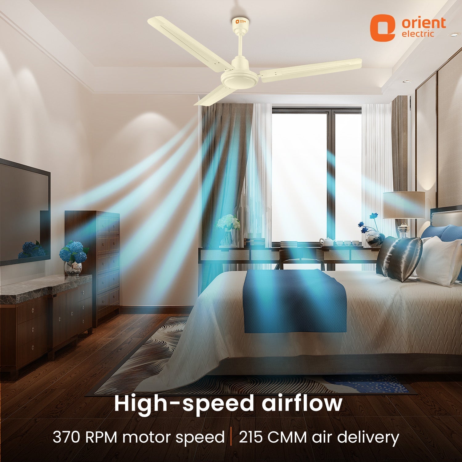 Falcon 400 Ceiling Fan | 5-Year Warranty