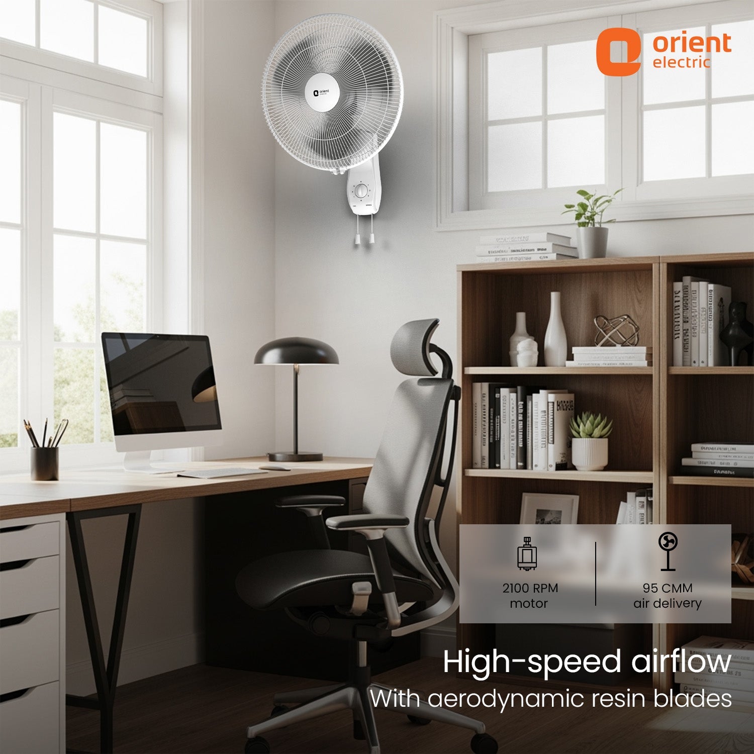 400MM Wall 47 3-in-1 High Speed Wall Fan | Ideal for Large Area |