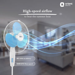 400MM Stand 82 High Speed Pedestal Fan