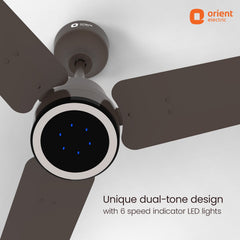 Ecotech Prime CX 5 Star BLDC Ceiling Fan with LED Indicator Light