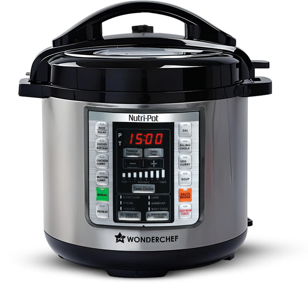Nutri-Pot 6L Electric Pressure Cooker with 7-in-1 Functions