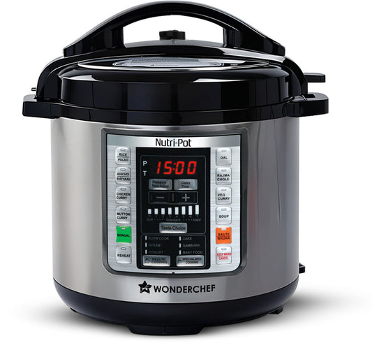 Nutri-Pot 6L Electric Pressure Cooker with 7-in-1 Functions