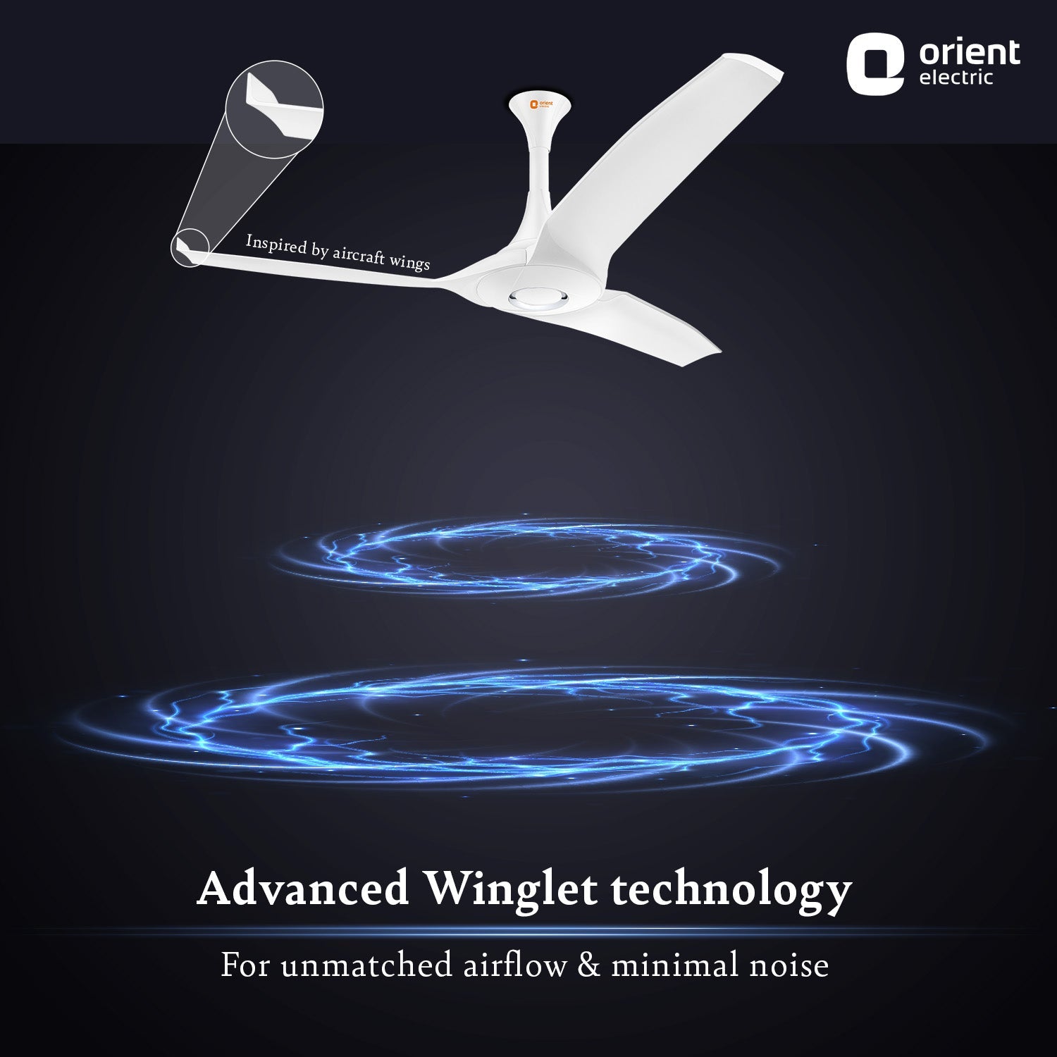 Aerostorm Premium Ceiling Fan | 2-year Warranty