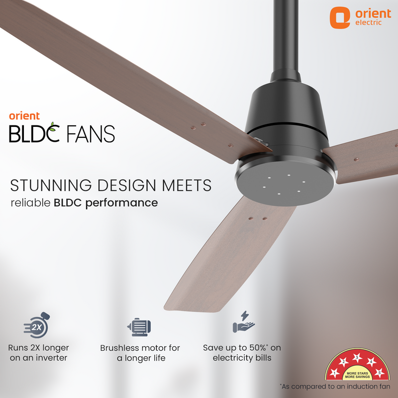 Proton BLDC Fan with Remote | 3-Year Warranty
