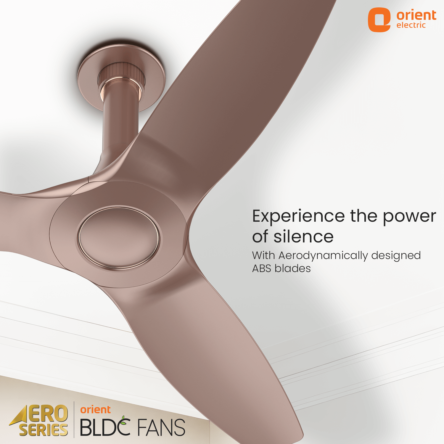 Aeroquiet Neu BLDC Pro Ceiling Fan | Whisper Quiet | Remote Controlled