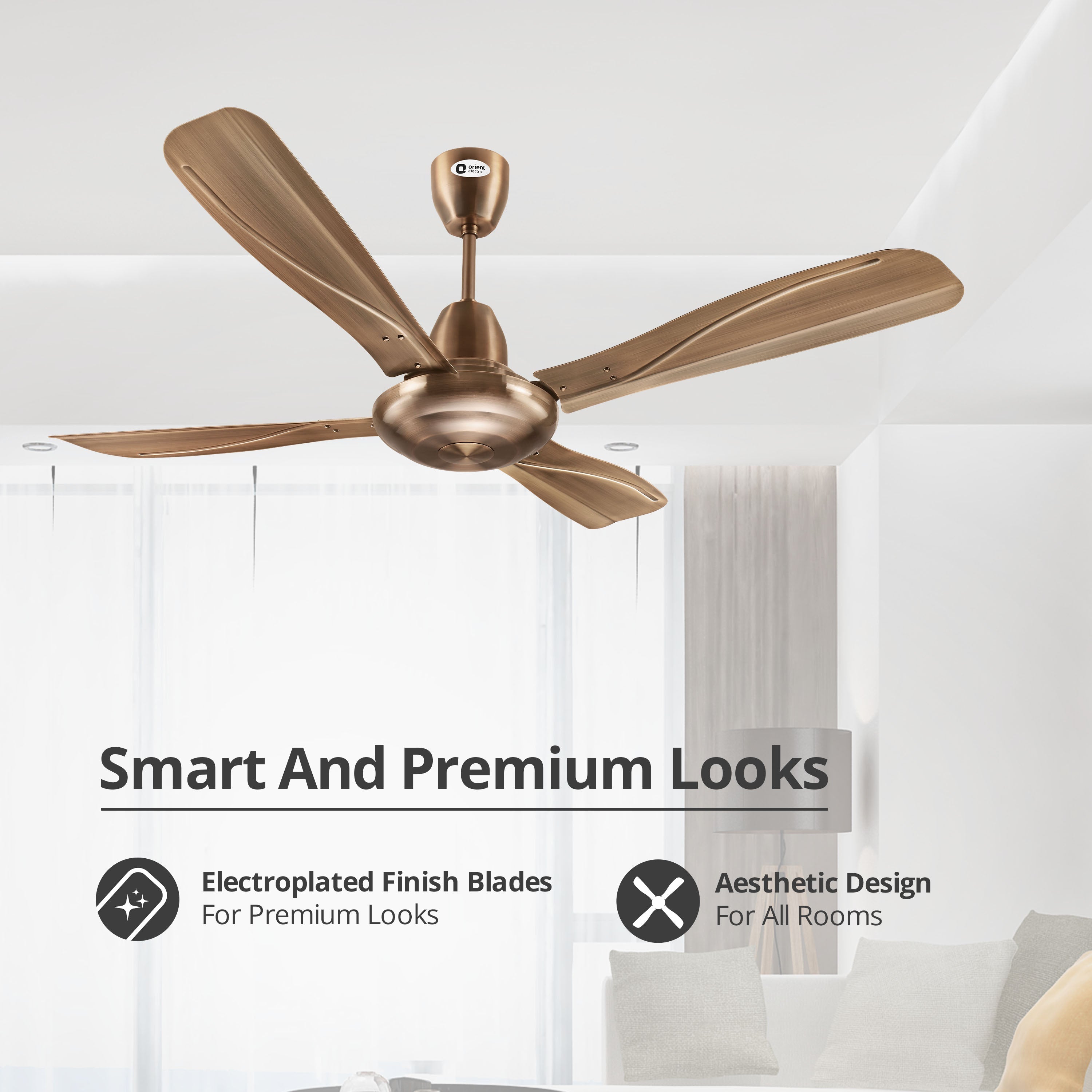 Stallion 4 Blade Ceiling Fan