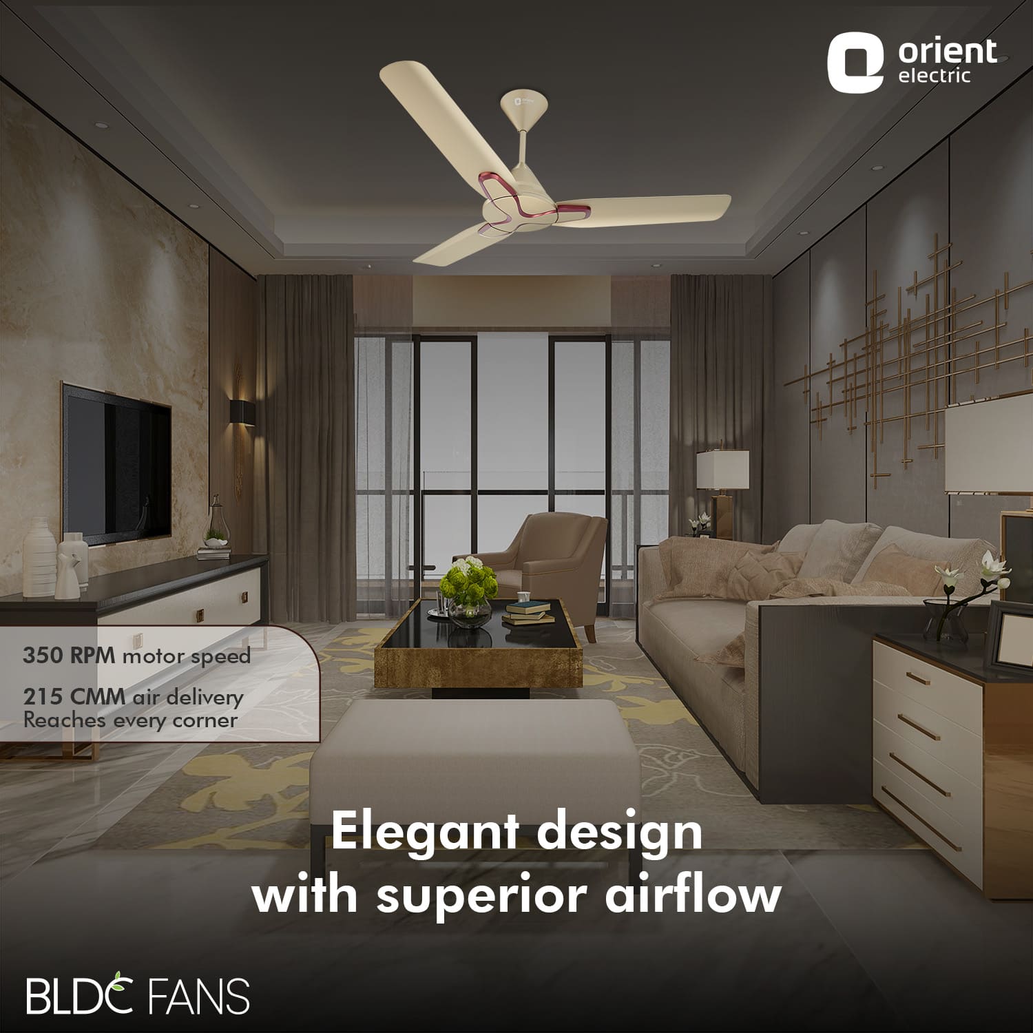 Jazz BLDC Decorative Ceiling Fan