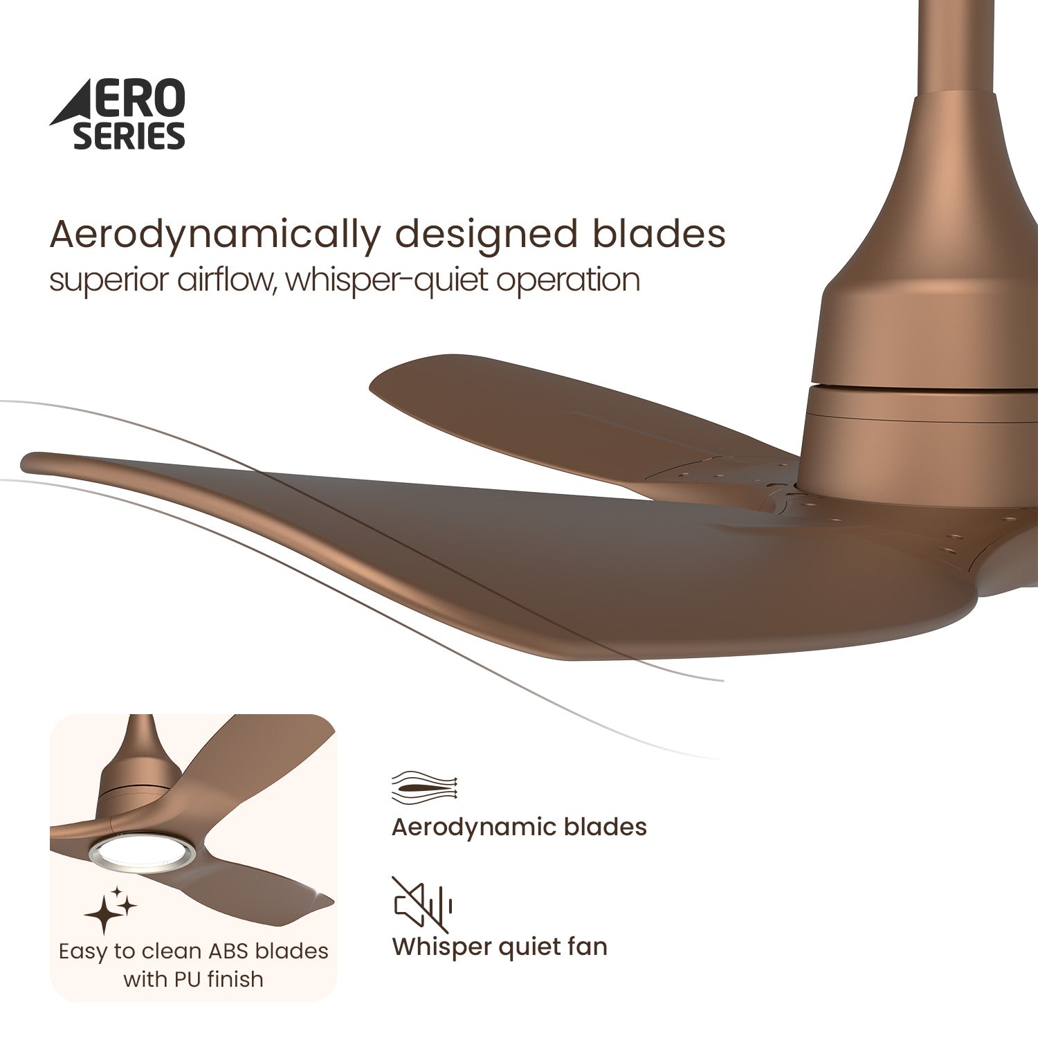 Aerosense Smart BLDC Ceiling Fan | 5 Year Warranty