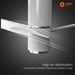 Aeroslim IoT Remote Fan with Light | 5-Year Warranty