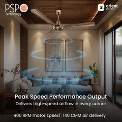Quasar Ceiling Fan | 2-Year Warranty