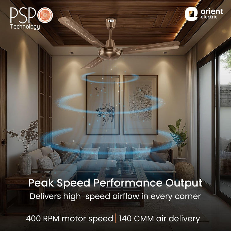 Quasar Ceiling Fan | 2-Year Warranty