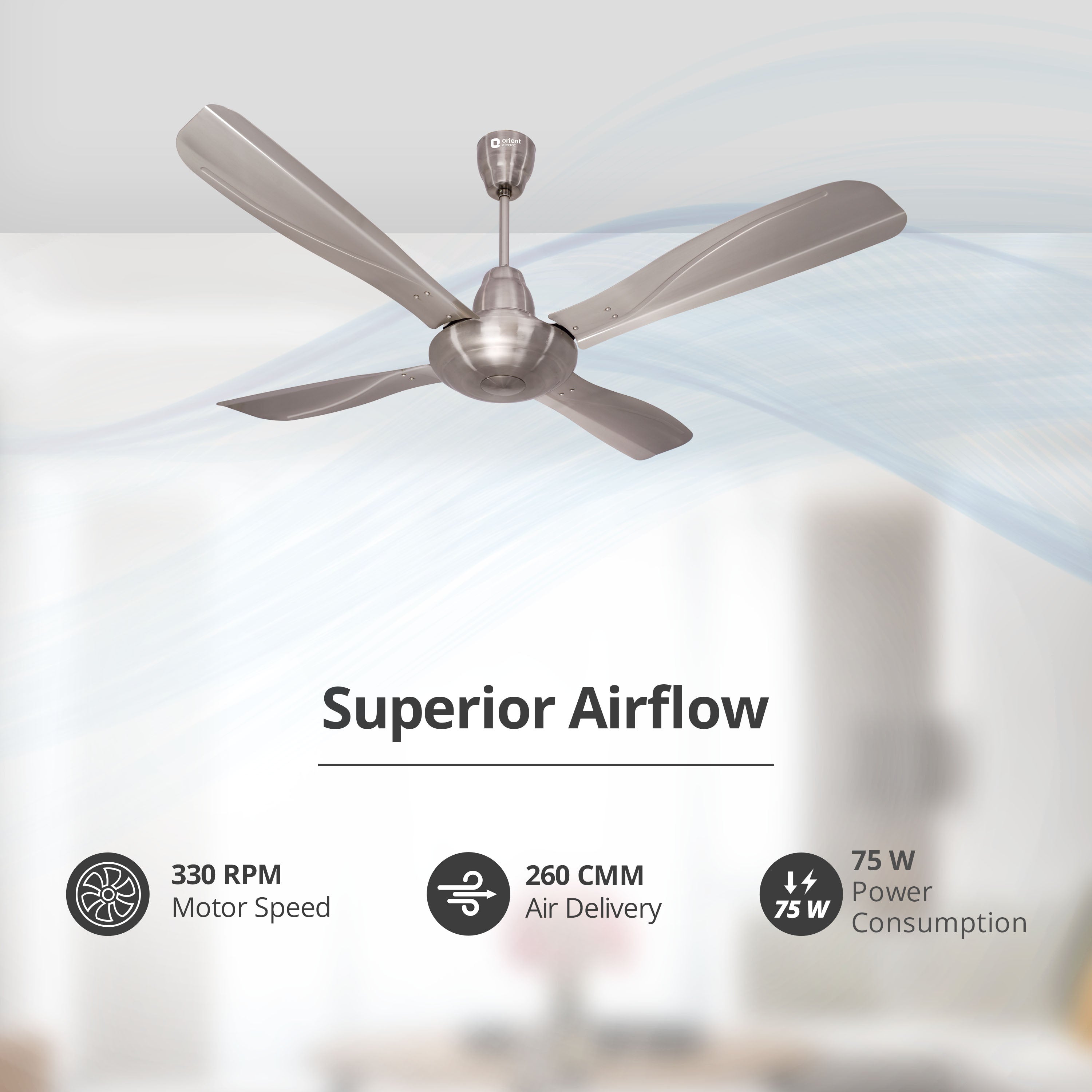 Stallion 4 Blade Ceiling Fan