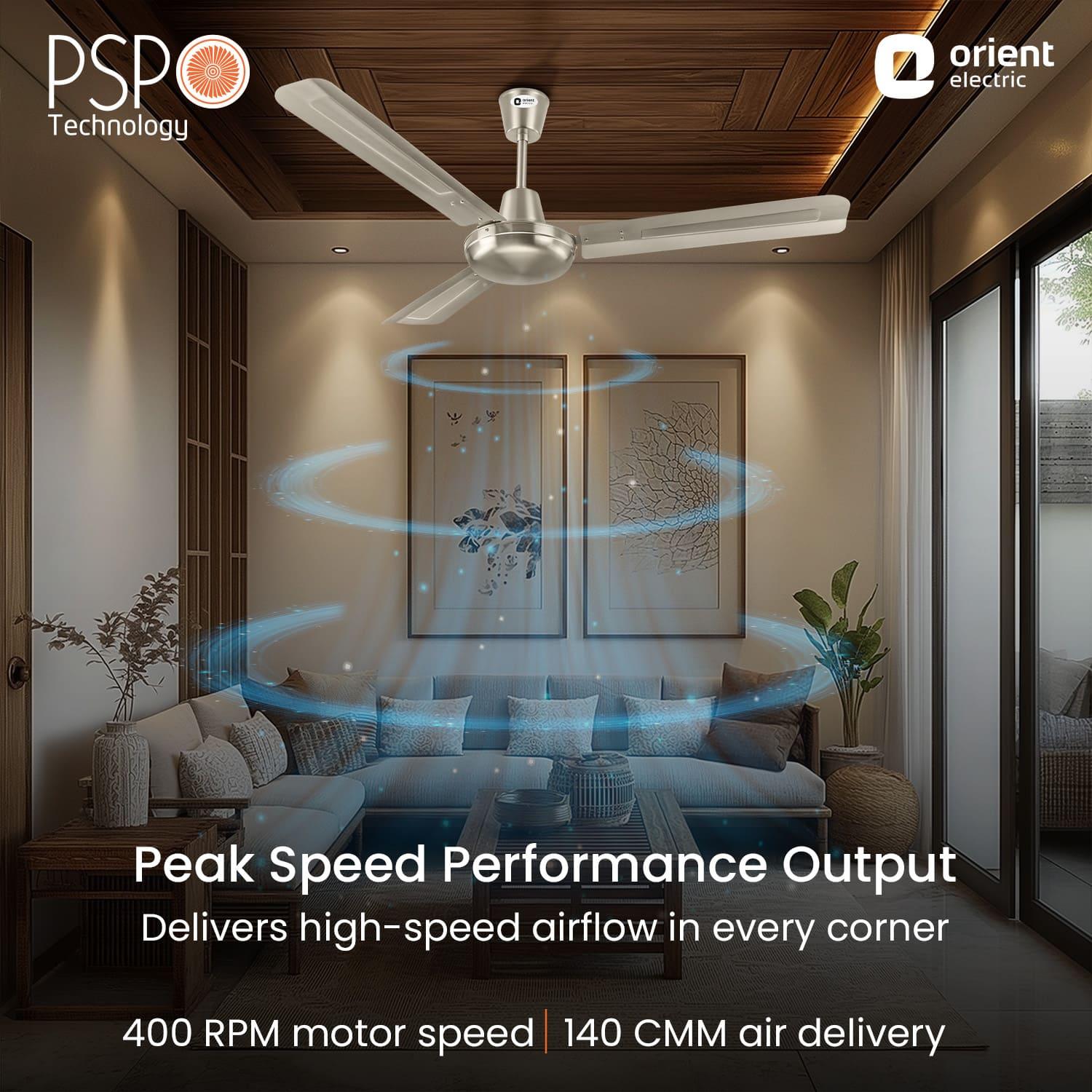 Quasar Ceiling Fan | 2-Year Warranty