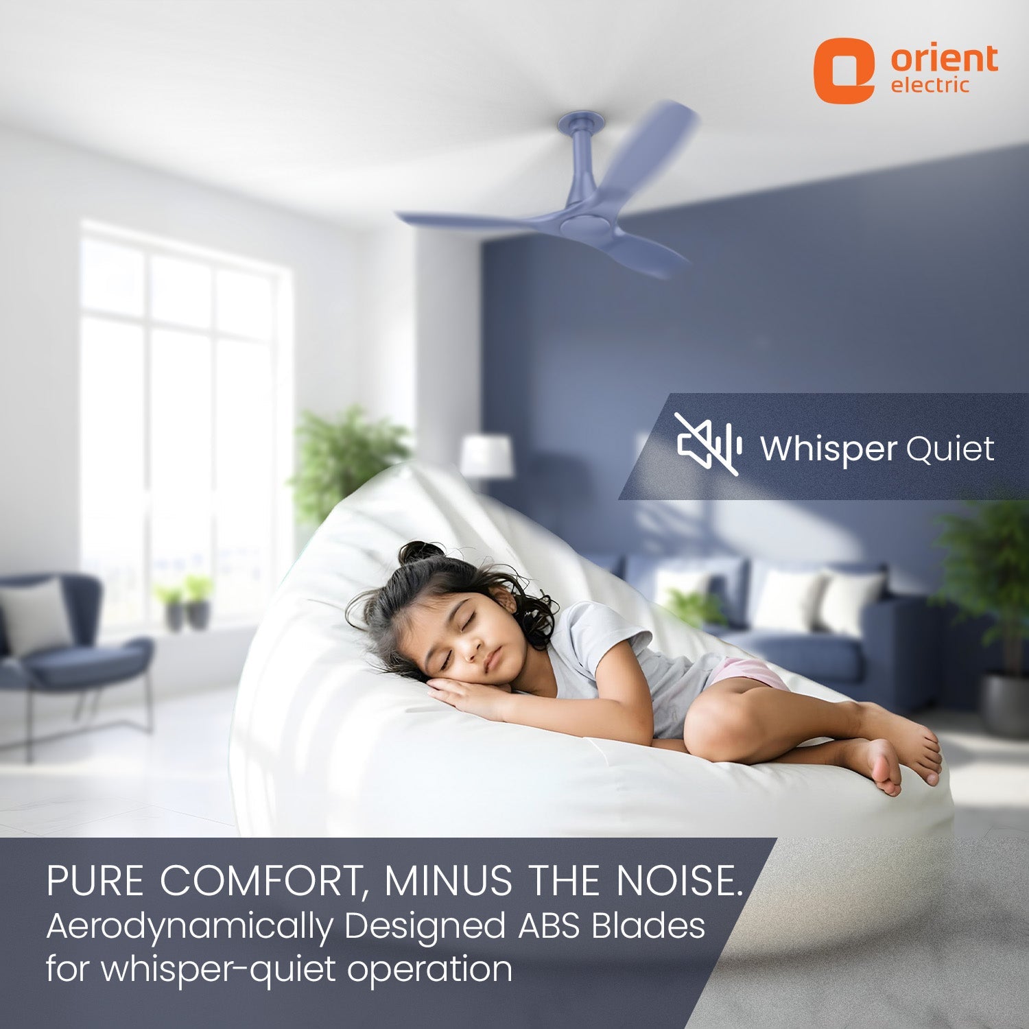 Aerosleek 5 Star Rated Premium BLDC Fan with Remote
