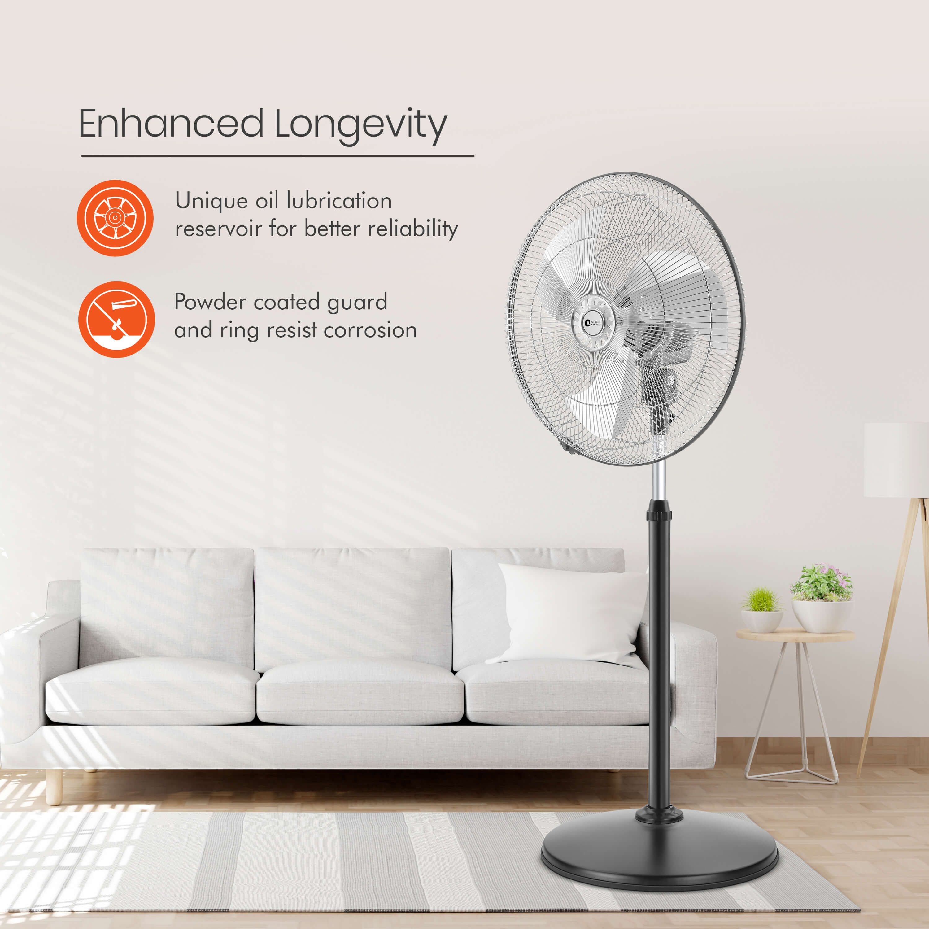 Tornado-II 450mm Pedestal Fan