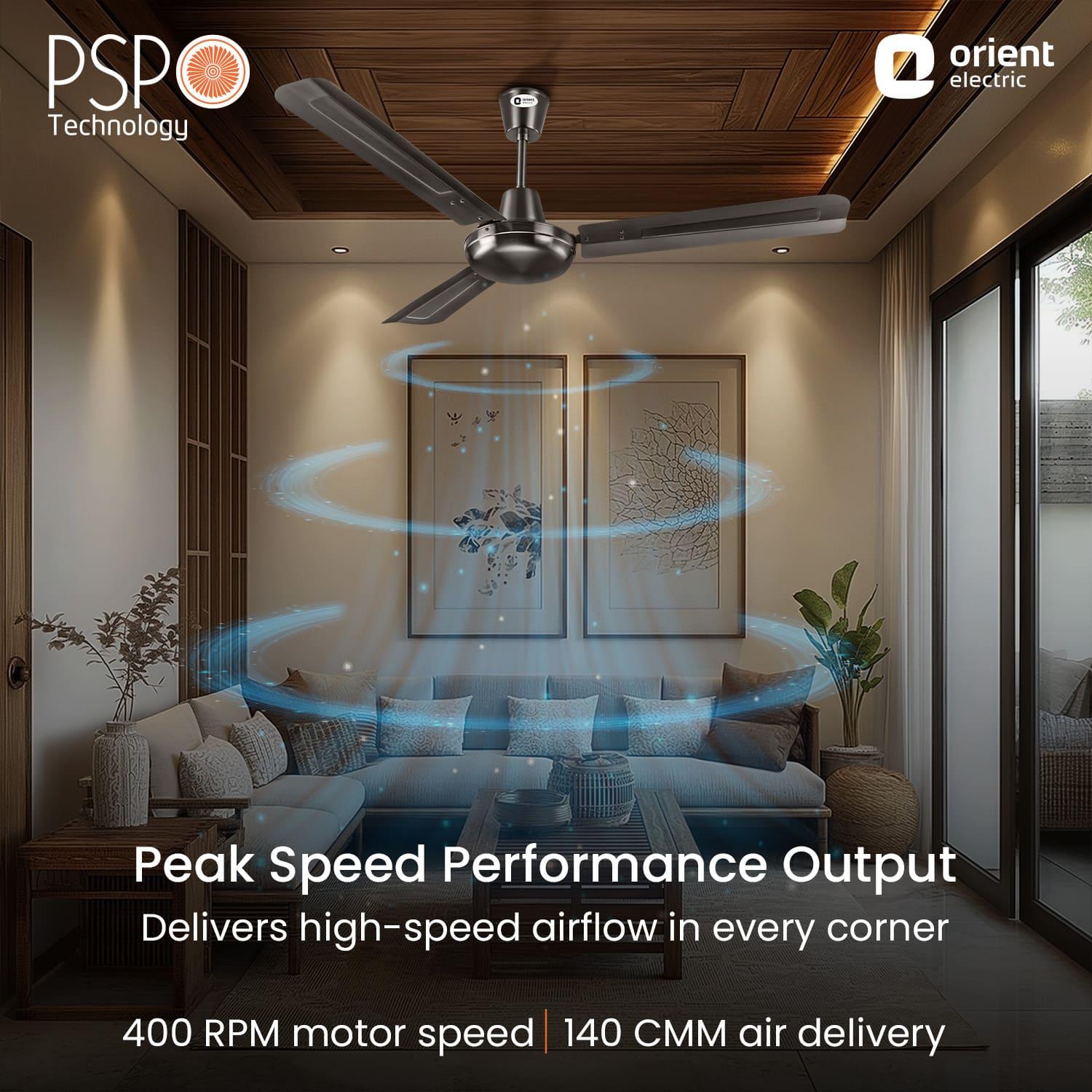 Quasar Ceiling Fan | 2-Year Warranty