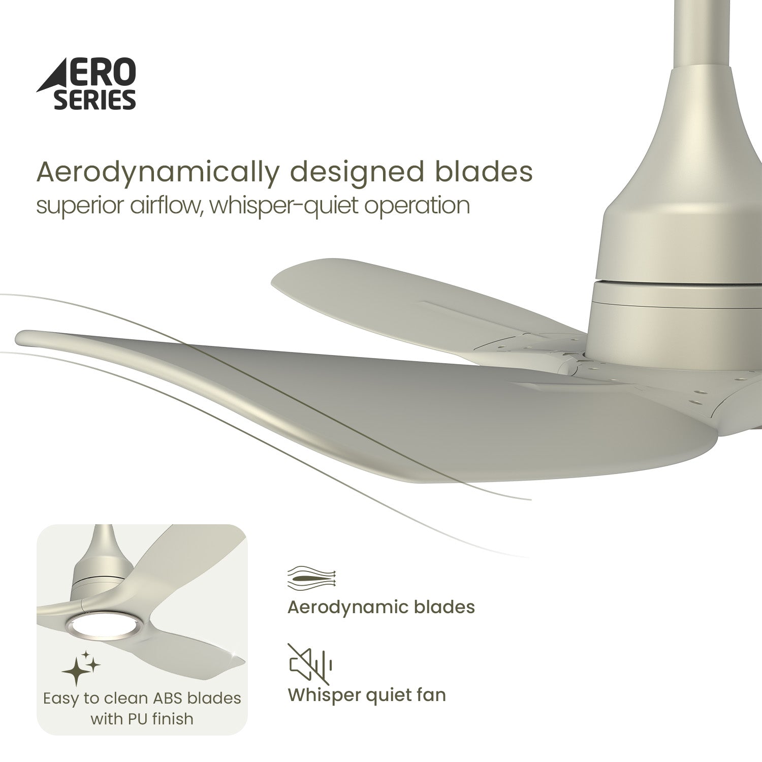 Aerosense Smart BLDC Ceiling Fan | 5 Year Warranty