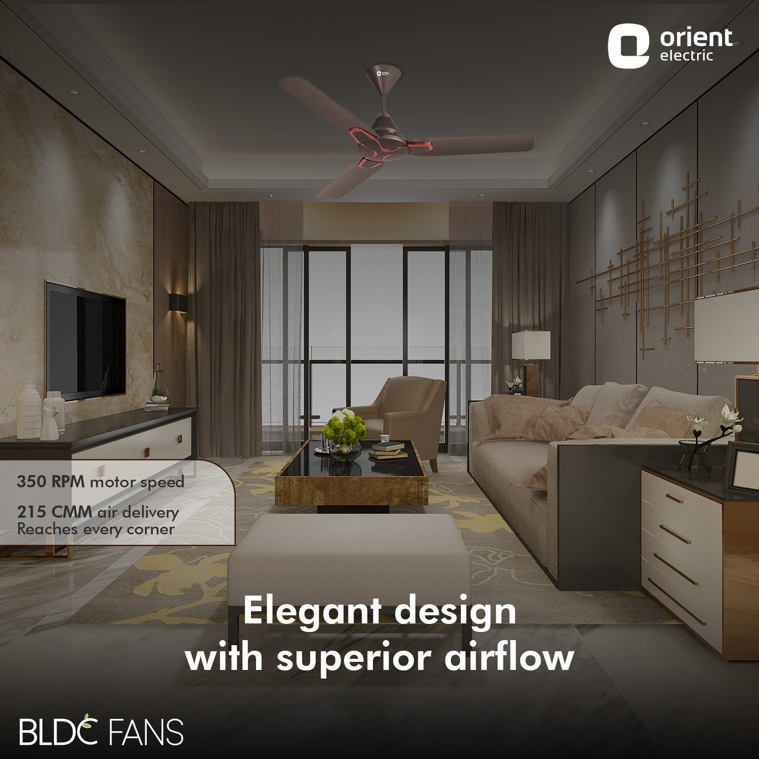 Jazz BLDC Decorative Ceiling Fan