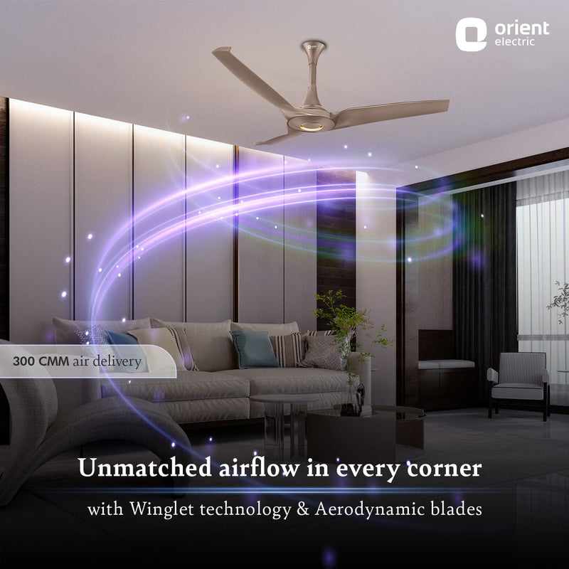 Aerostorm Premium Ceiling Fan | 2-year Warranty