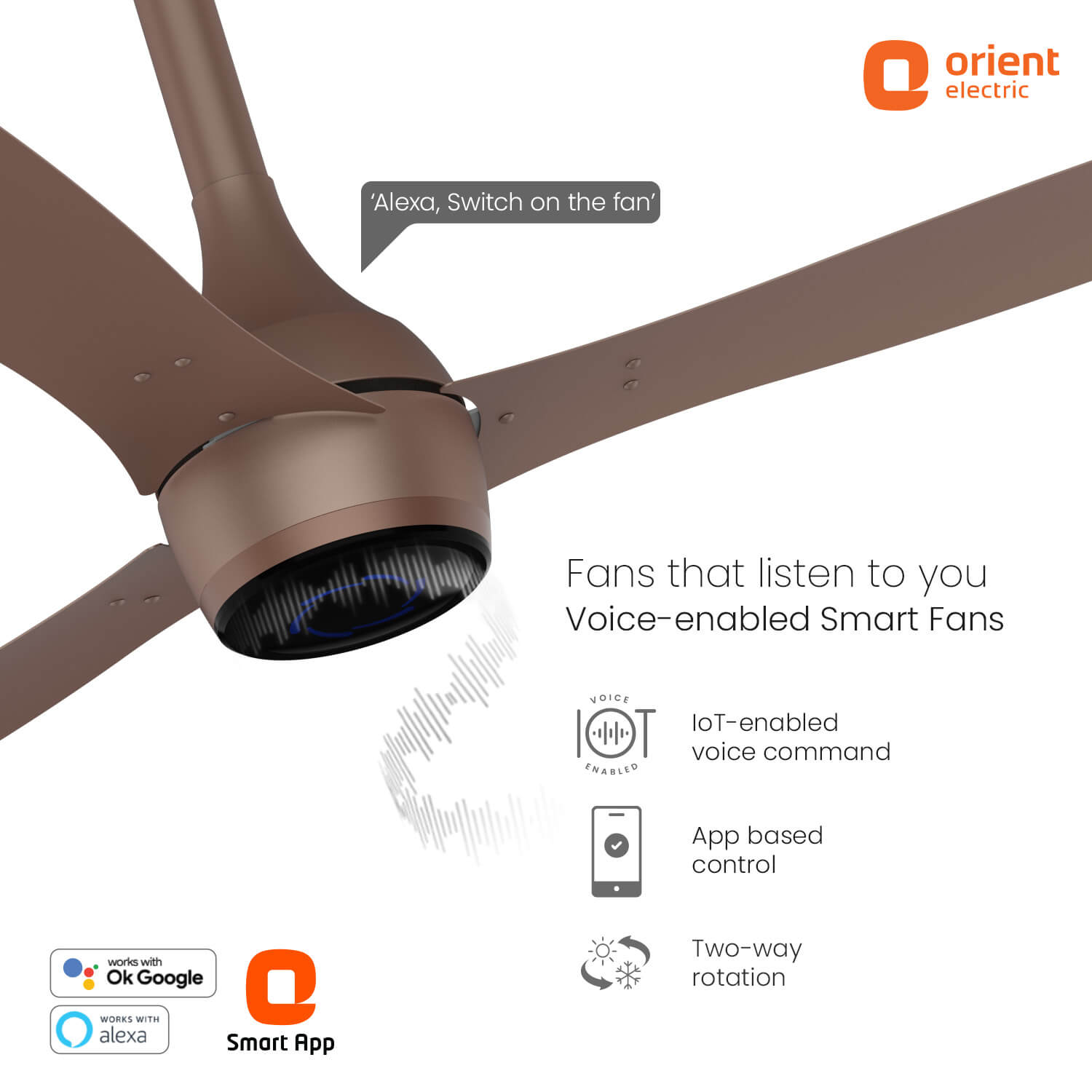 AEON VC Smart BLDC Pro Ceiling Fan | IoT Enabled | 5-Year Warranty