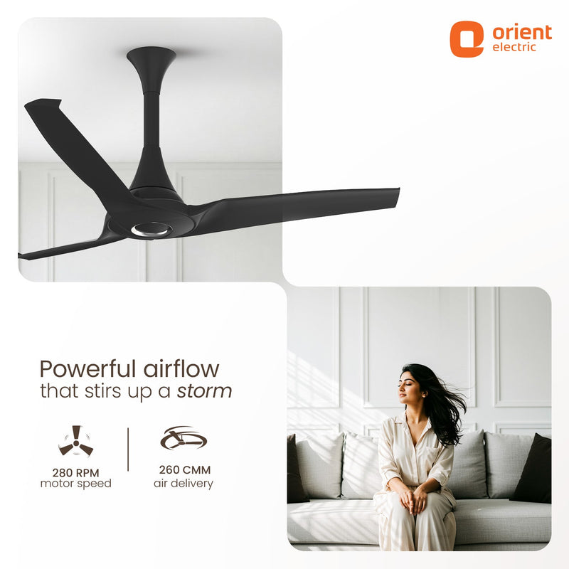 Aerostorm Premium Ceiling Fan | 2-year Warranty