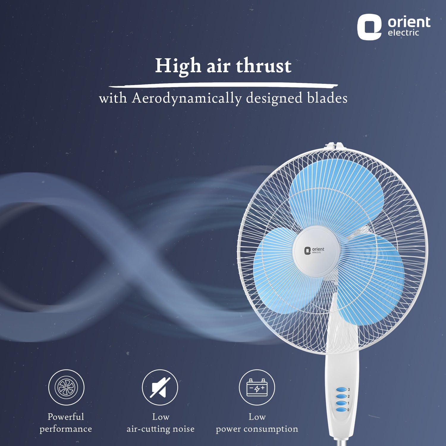 400MM Stand 82 High Speed Pedestal Fan