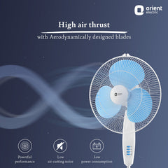 400MM Stand 82 High Speed Pedestal Fan